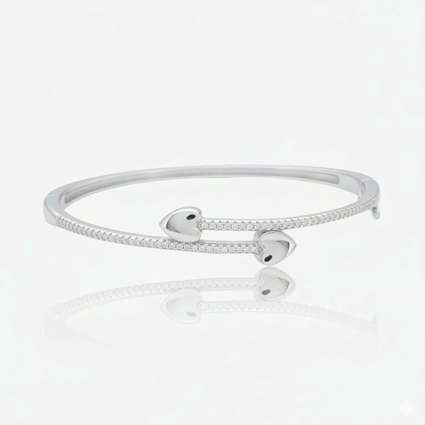 sterling silver lustre bracelet