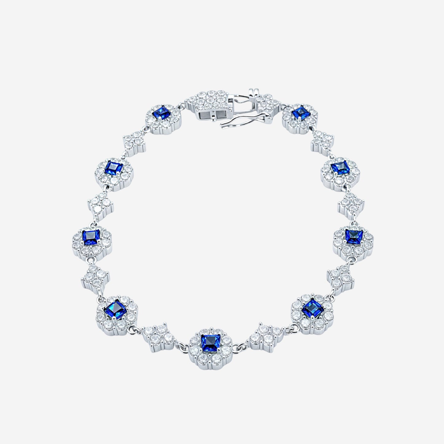 sterling silver scarlet aura bracelet